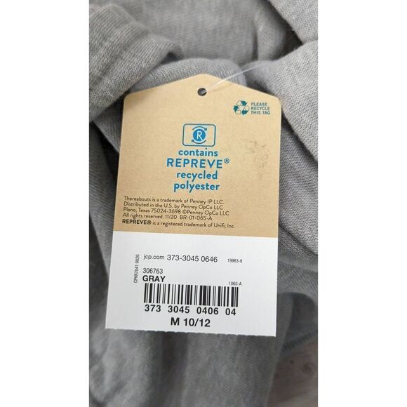 There Abouts Girls Size Medium (10/12) Grey Full Zip Sweatshirt Hoodie - Picture 8 of 8